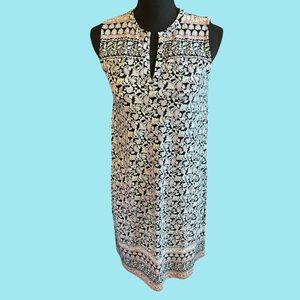 J. Jill Wearever Collection Paisley Sleeveless Shift Dress: Size XS